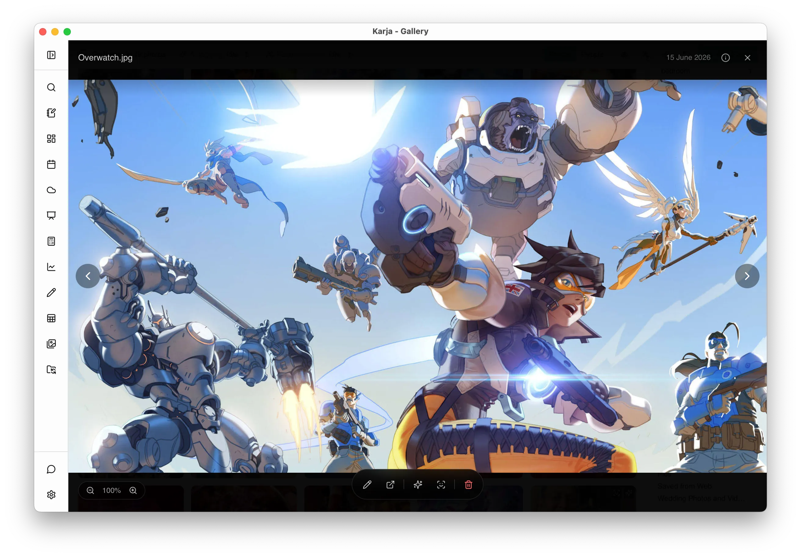 Gallery — light theme